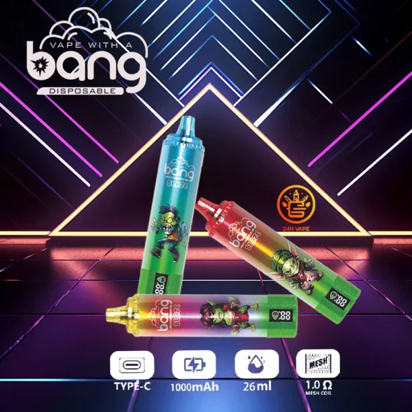 Bang Tornado 20000 口一次性電子煙 LED顯示