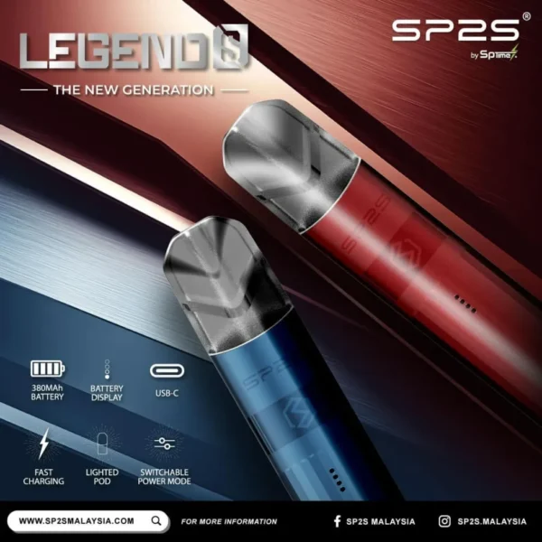 🔥新品上市🔥SP2S升級版電鍍鈦色主機/通用於一代煙彈