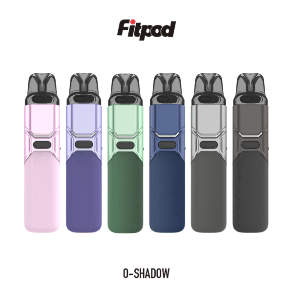 【小/大煙套組】Fitpod O-Shadow 彩燈顯示 自由調氣 三檔可調功率 小蠻牛Xilm通用