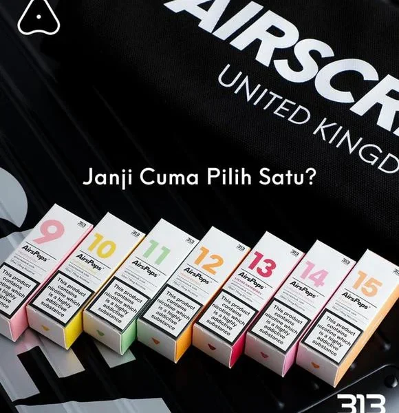 英國Airscram 汽泡 313系列 30ml（4.0%）高端小煙油