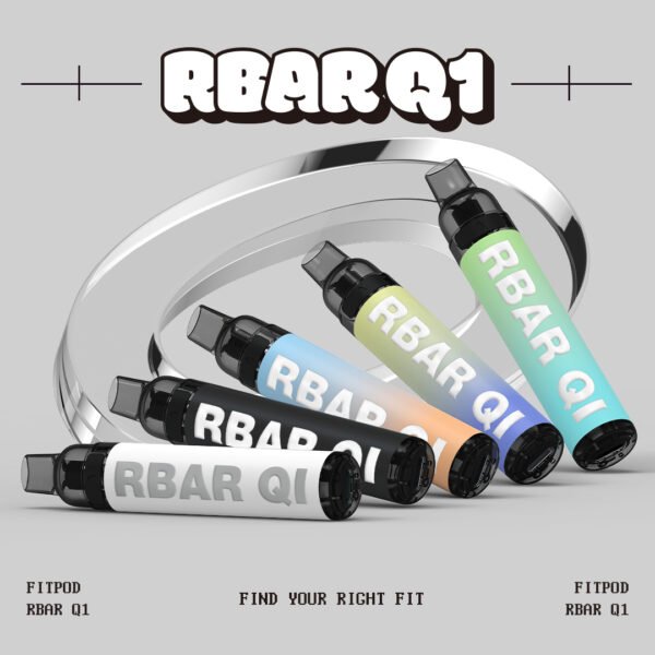Fitpod RBAR Q1 手感漆面 一次性電子煙 可重複注油小煙