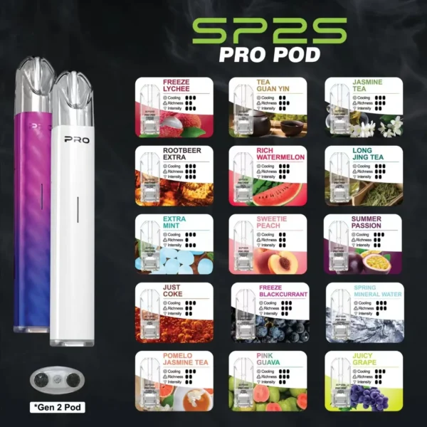 Sp2s pro煙彈 | 一盒3顆煙彈 | 兼容Relx、sp2s、Candy等一代主機