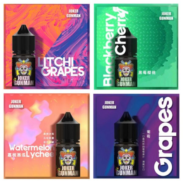 JOKER GUNMAN 小丑系列鹽煙油30ML/35MG 英國油